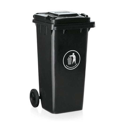 Contenedor de Basura 240 Litros - Negro: Eficiencia y Capacidad para la Gestión de Residuos