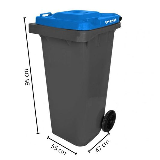 Limpieza y Elegancia: Contenedores de Basura de 120 Litros para la Hospitalidad Moderna