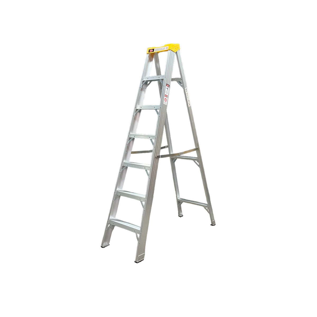 Escalera Tijera Aluminio 7 Peldaños - Alto 2.1 m