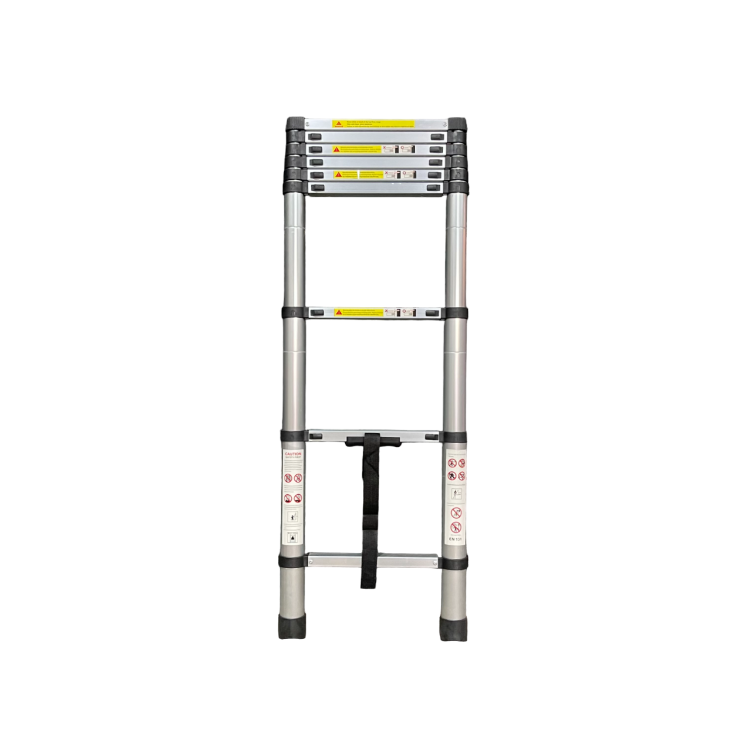 Escalera Telescópica Aluminio 9 peldaños - 2.6m – Trader chile