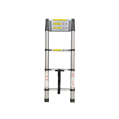 Escalera Telescópica Aluminio 9 peldaños - 2.6m
