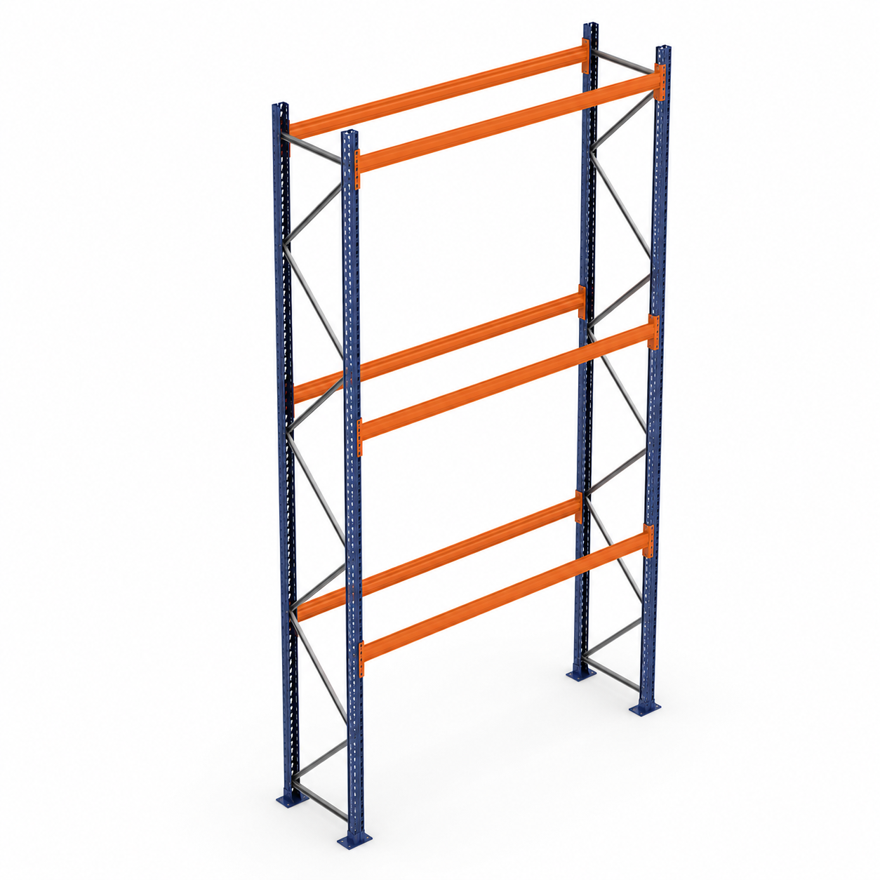 Portelo Rack Rack industrial Porta Pallet Metálico 6m x 2.4m x 1m - 2500kg por Nive ...