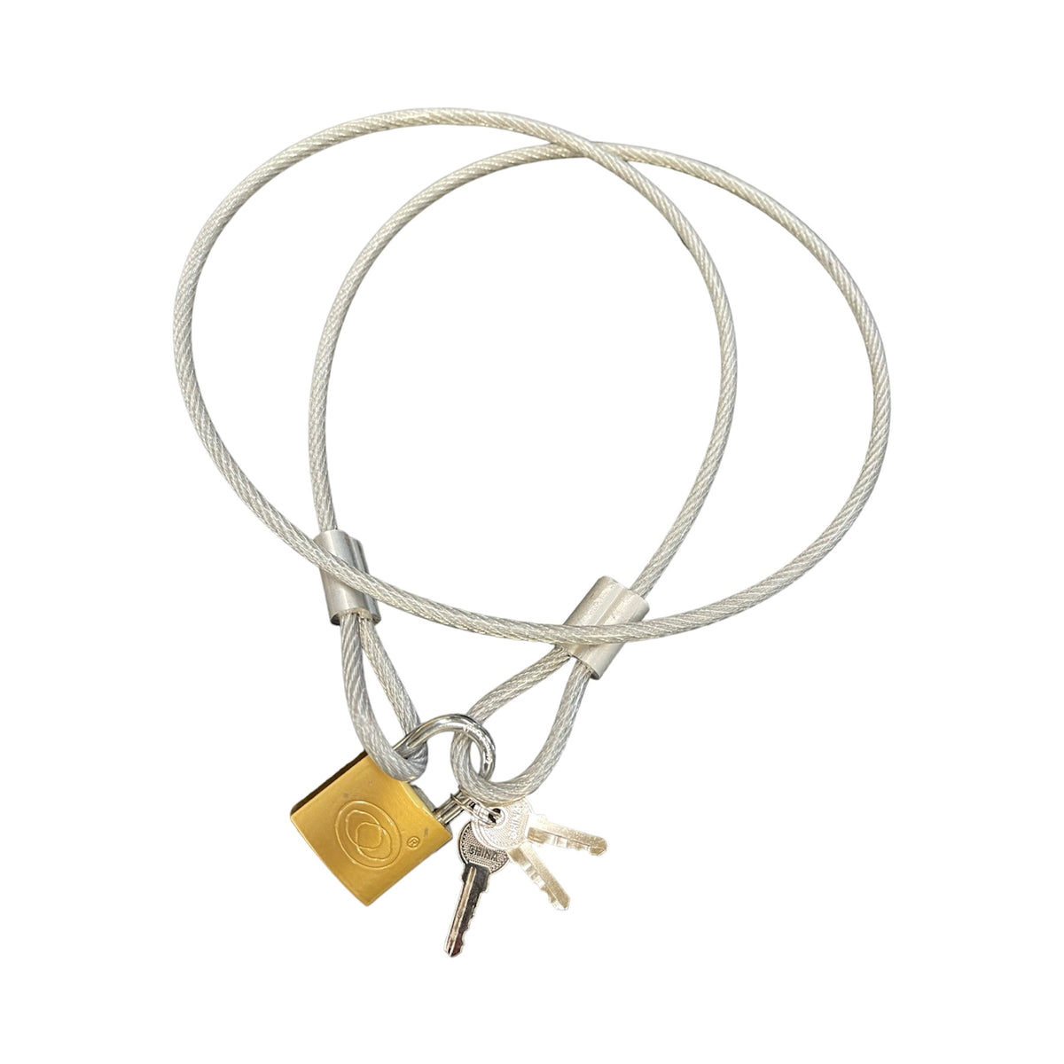 Piola de Seguridad Acero 6mm con Candado