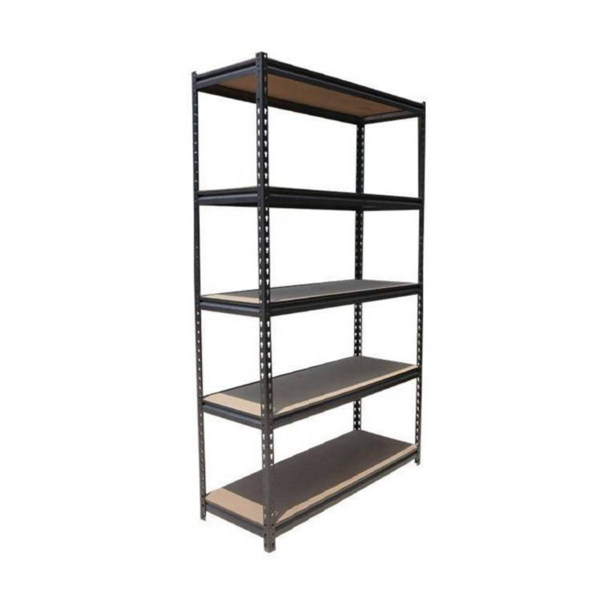 Estante Metálico Negro 180x120x45cm - 600KG