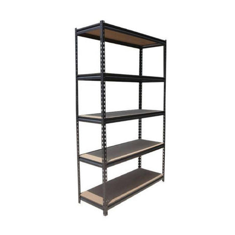 Estante Metálico Negro 180x120x45cm - 600KG